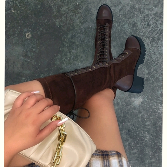 Shoes - Just In 💓Vaina Knee High Boot - Brown